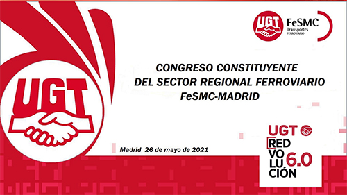 VIDEO | Congreso Constituyente del Sector de Ferroviarios de FeSMC UGT Madrid